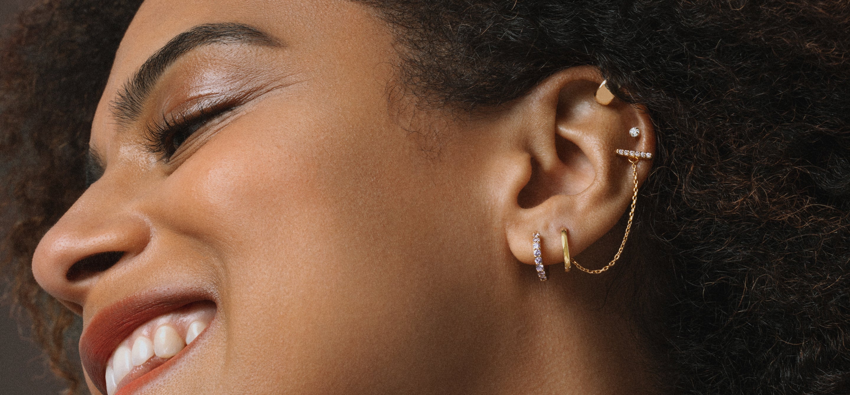 How to Wear Multiple Earrings, Stacked Earrings