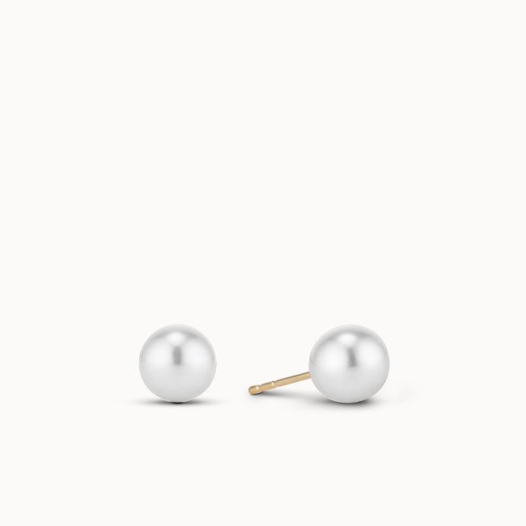 14k Classic Pearl Studs 6mm