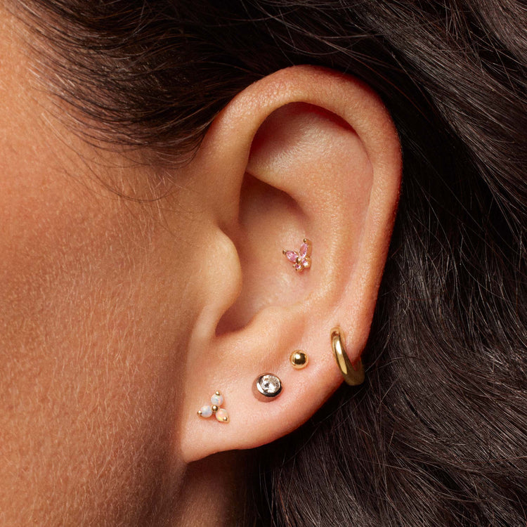 Bezel Basic Studs 4mm