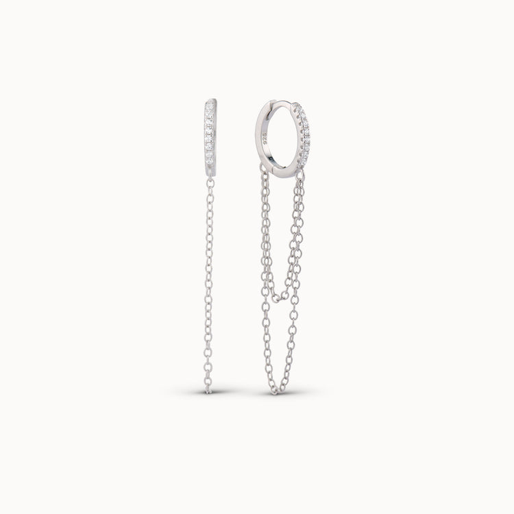 Chain Drop Hoops