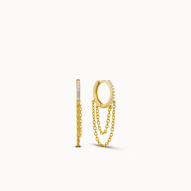 CZ Chain Hoops