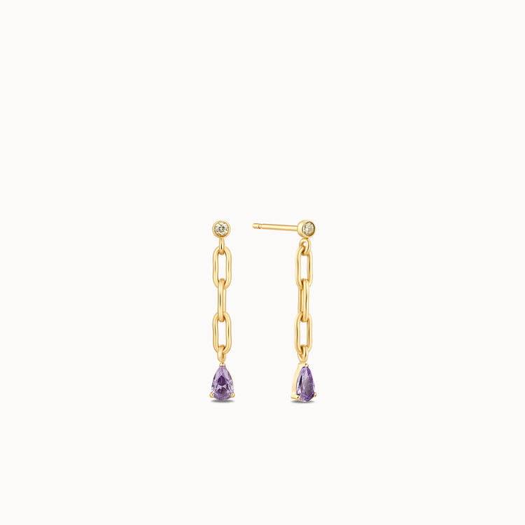 Chain CZ Link Drops