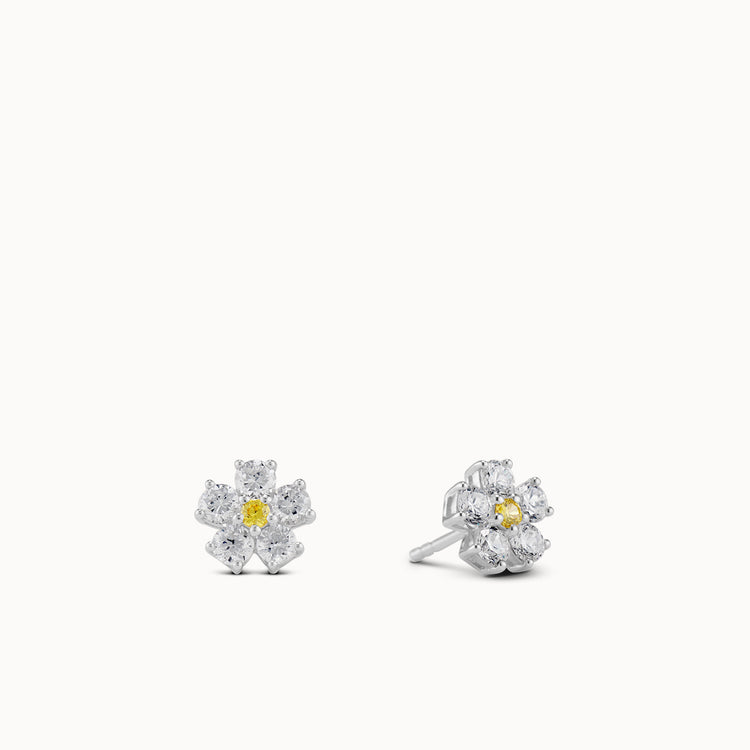 Daisy CZ Studs