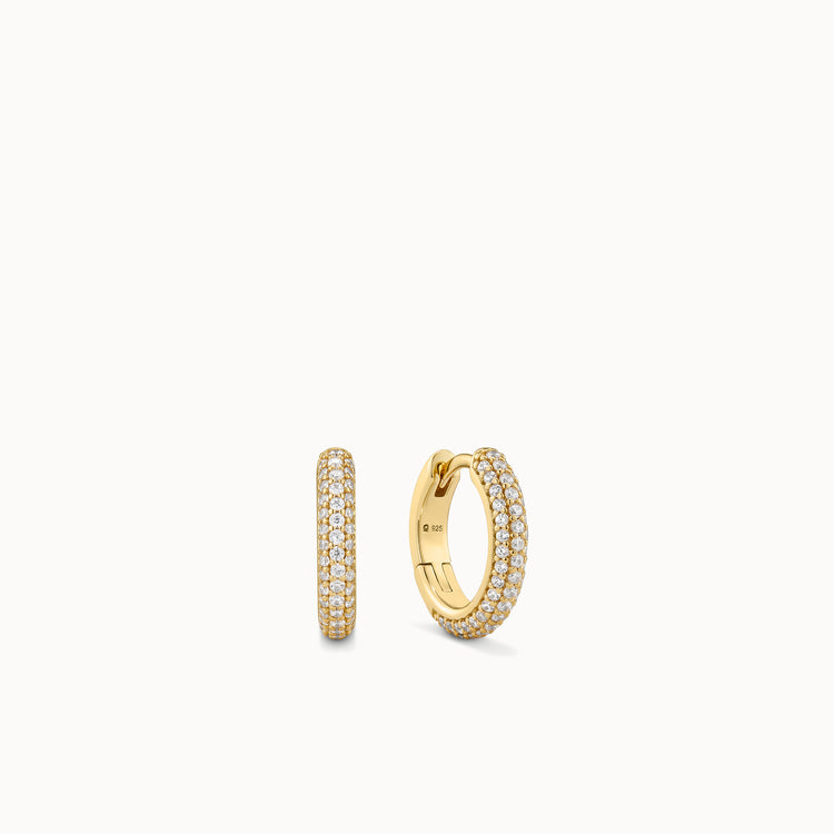 Pave CZ Huggies