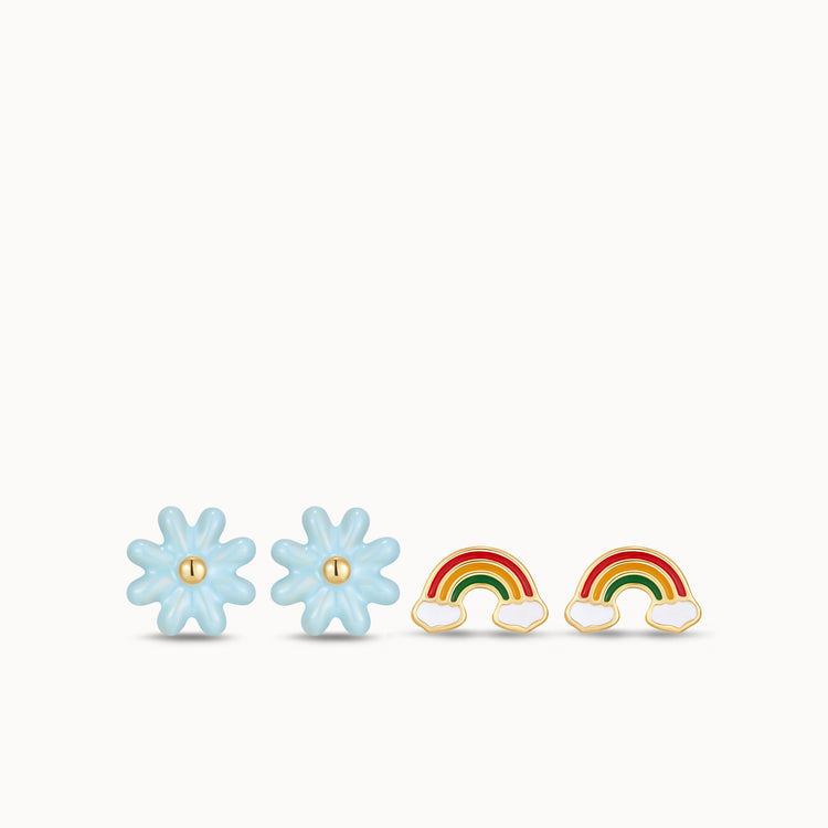 Happy Summer Studs Set