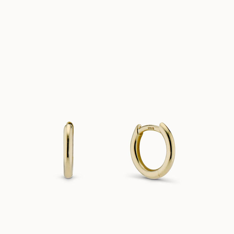 pair:14k yellow gold