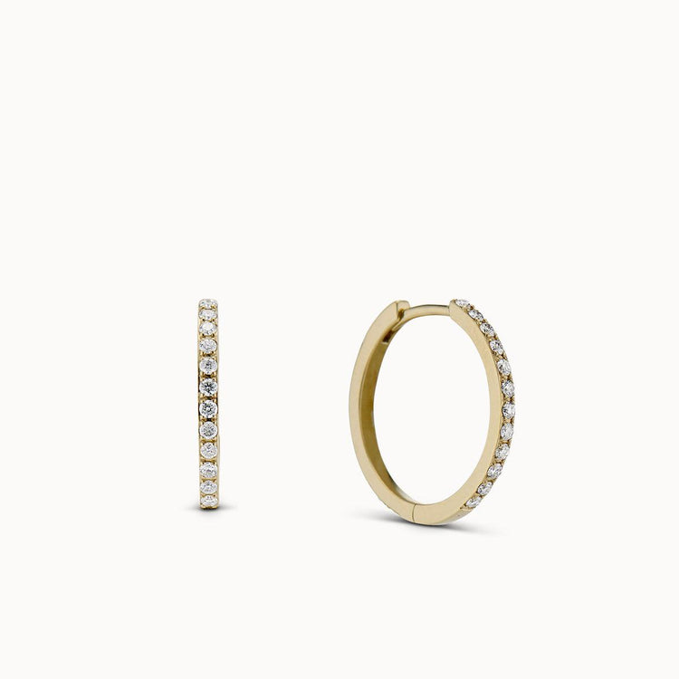 pair:14k yellow gold