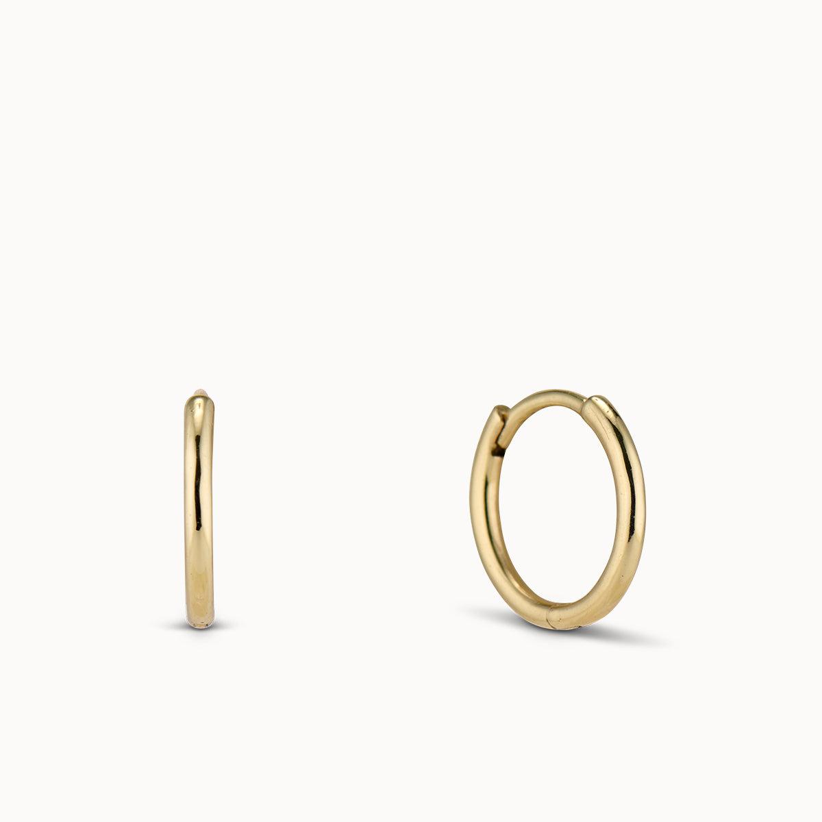 Turtleland 925 Sterling Silver Big Circle Hook Earrings With 3 Charms – Elegant Fashion Jewelry