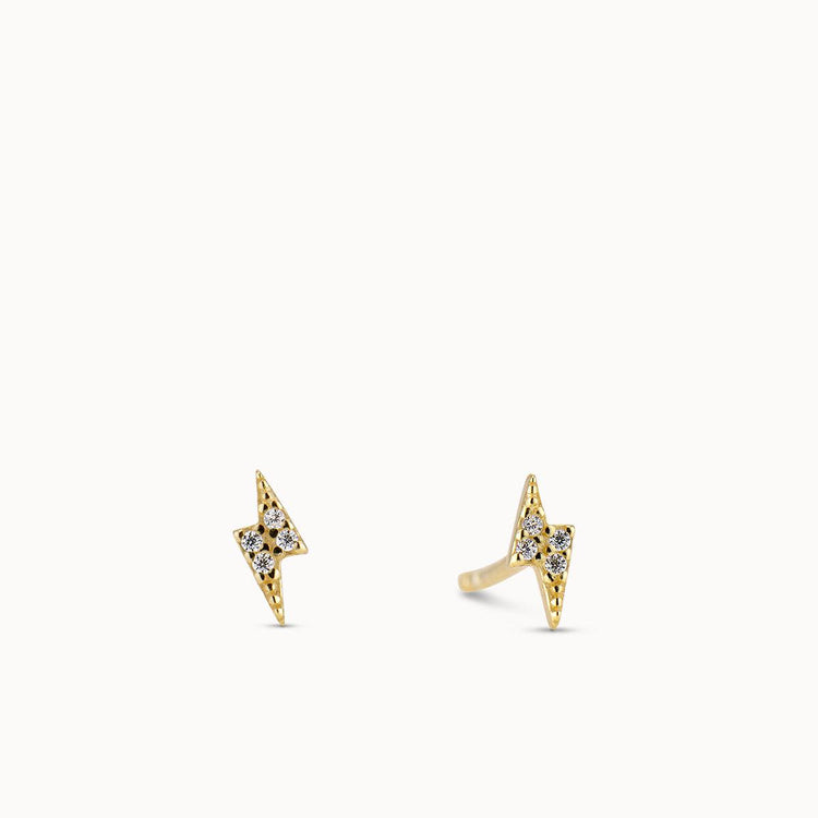 pair:14k Gold over Sterling Silver