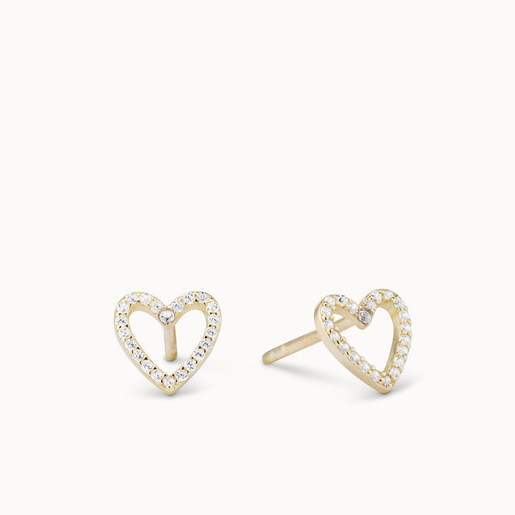 pair:14k Gold over Sterling Silver