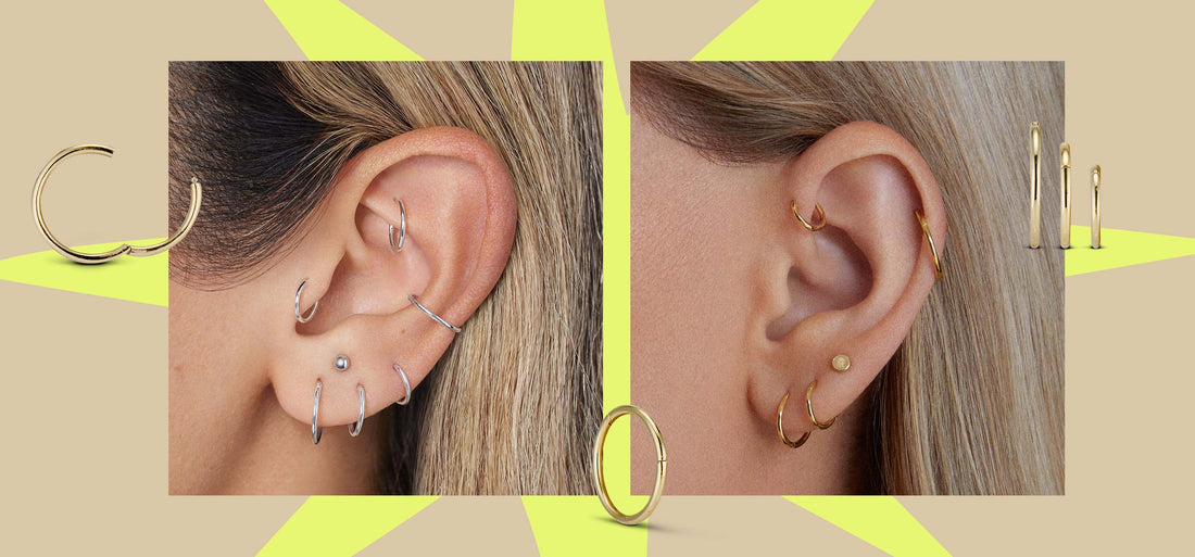 Why, When, and How To Place Endless Hoop Earrings