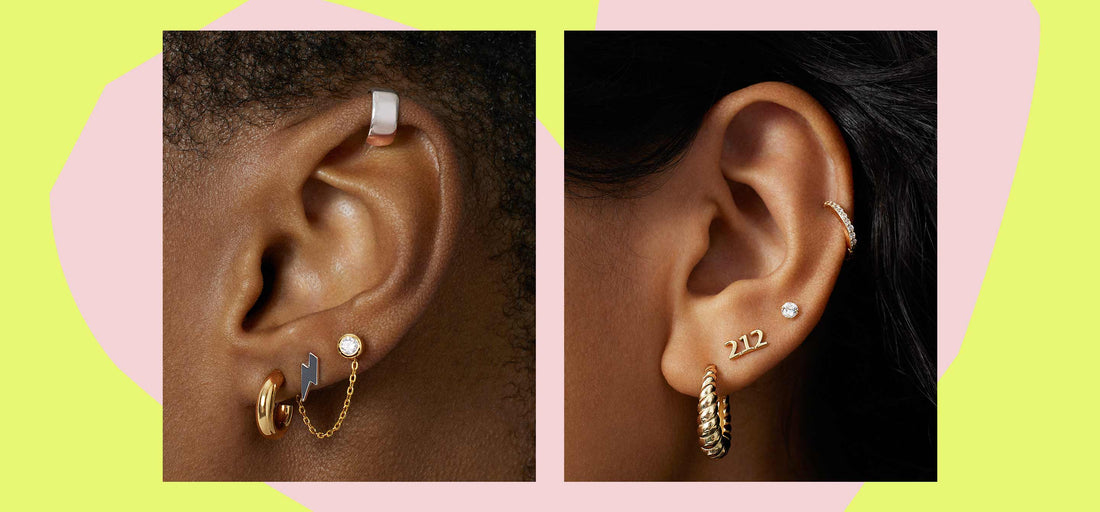 Ear Piercing Studs & Cuffs: A Rowan Styling Guide