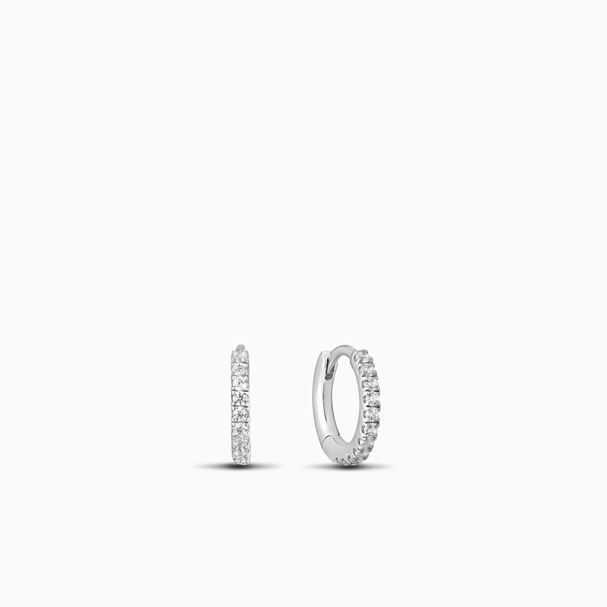 つきMelissaJoyManningLongOval Hoops(片耳) 3/4 Inch Oval Hoop Earrings – Melissa Joy Manning Jewelry