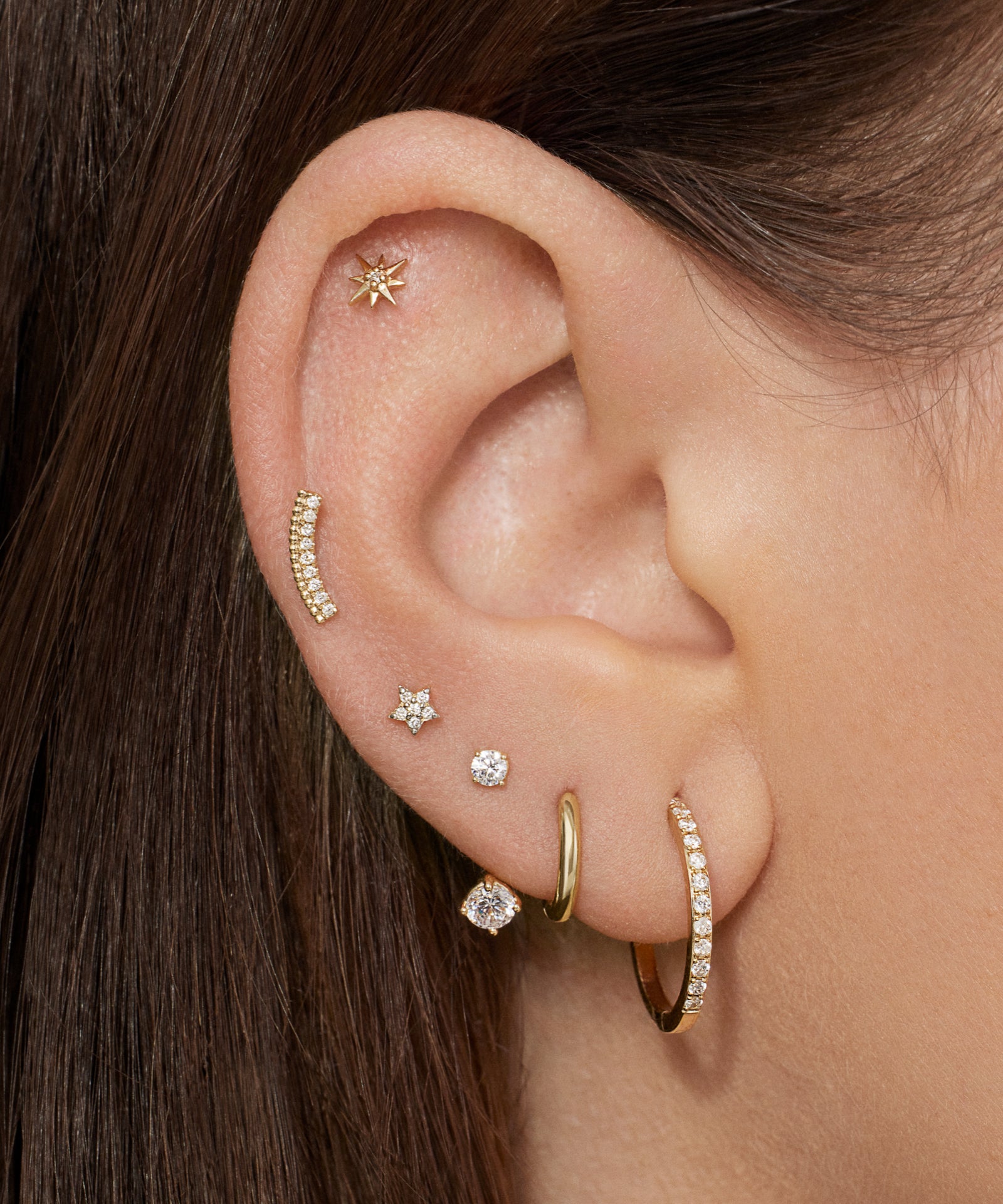 Top 84+ cute second piercing earrings latest