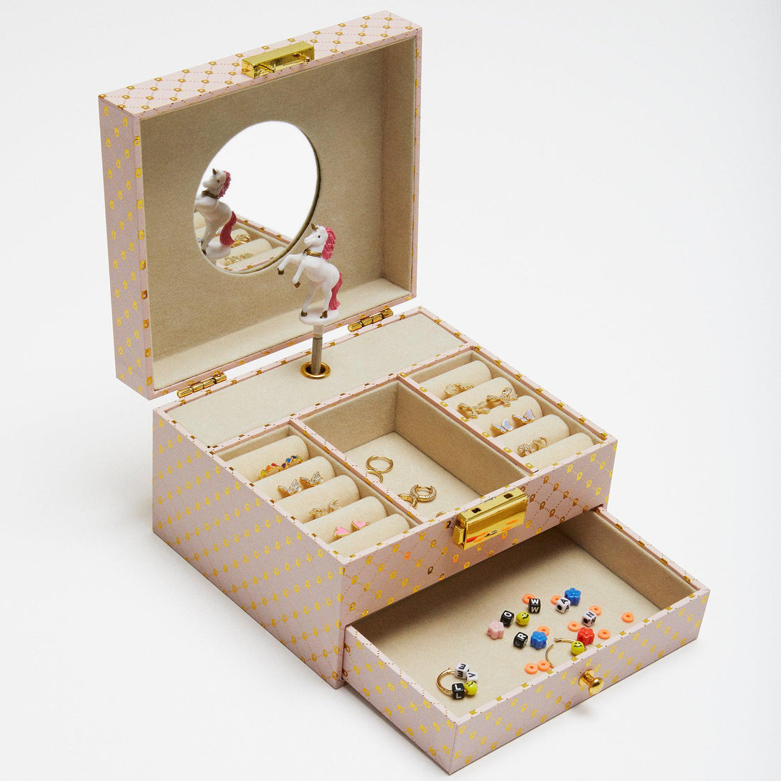 Musical Jewelry Box & Hypoallergenic Earrings & Rowan, Inc.