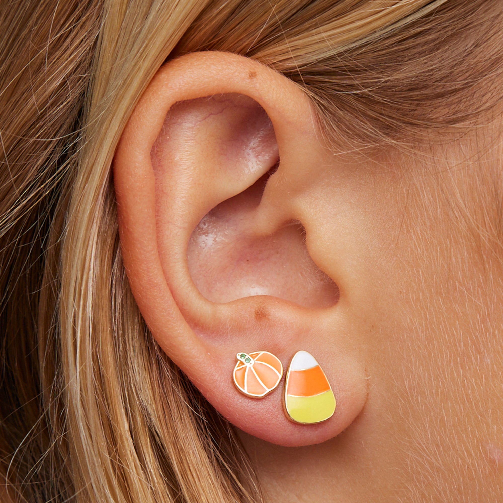 Trick or Treat Studs Set Hypoallergenic Earrings | Rowan