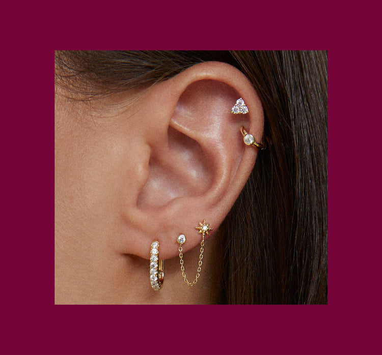 Hey Rowan Target Rowan® | Piercing by Licensed Nurses. Hypoallergenic Earrings for All