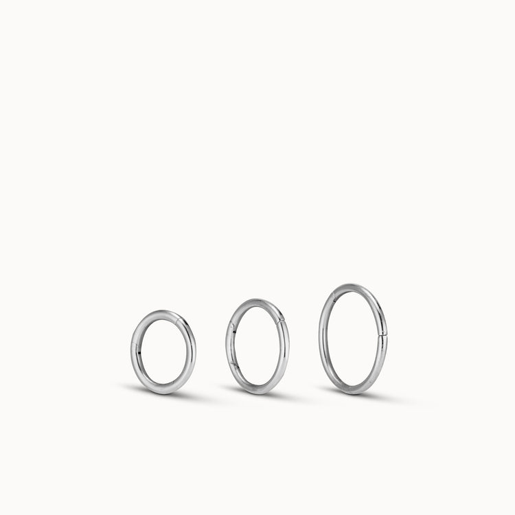 Platinum Endless Hoop Bundle