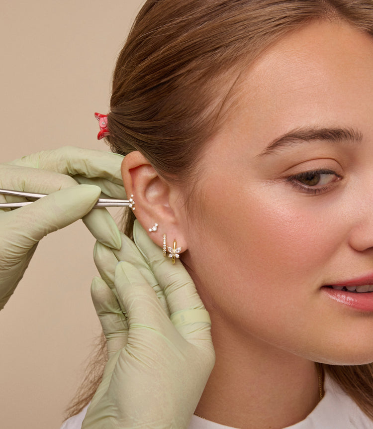 Piercing by licensed nurses