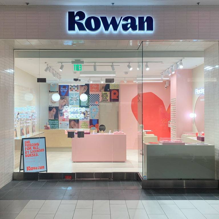 Hey Rowan Target Roosevelt Field Ear Piercing Studio | Rowan
