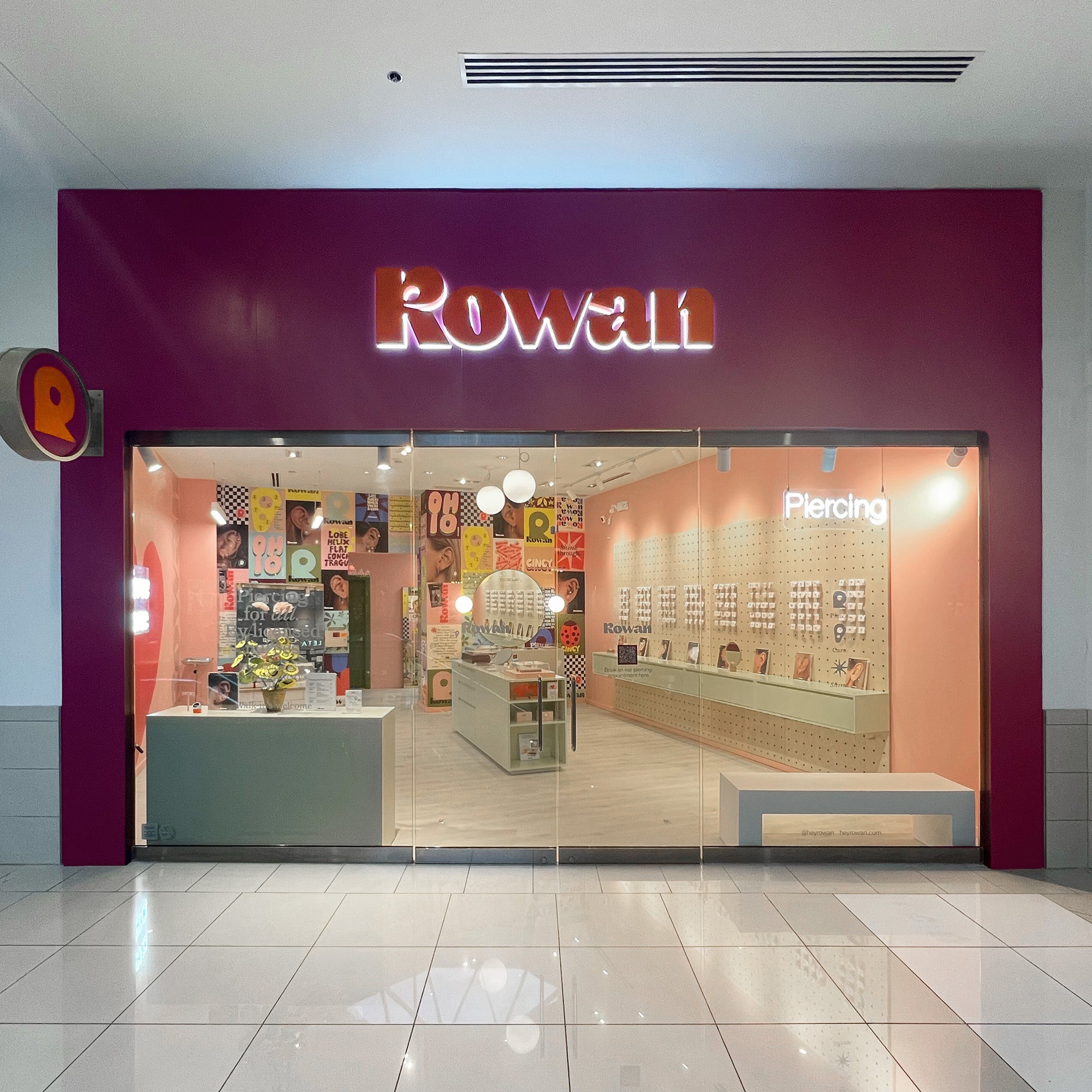 Rowan ear piercing sales