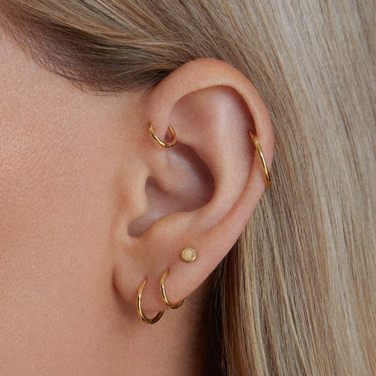 Why, When, and How To Place Endless Hoop Earrings