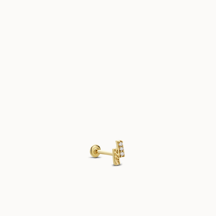 single:14k yellow gold