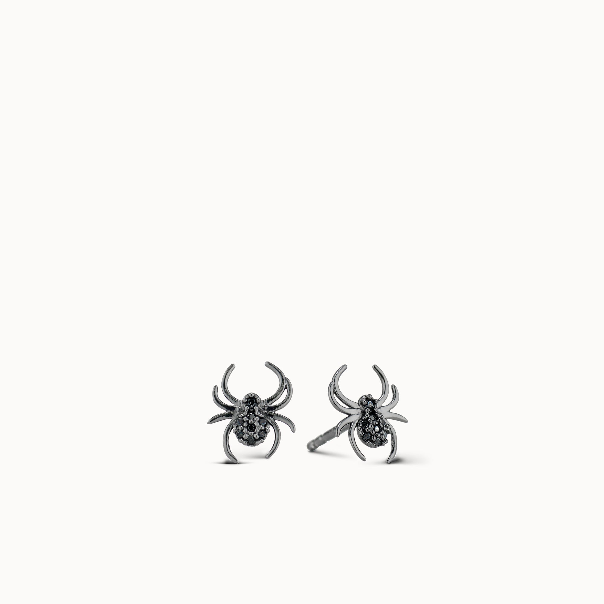 Spider CZ Stud Hypoallergenic Earrings | Rowan