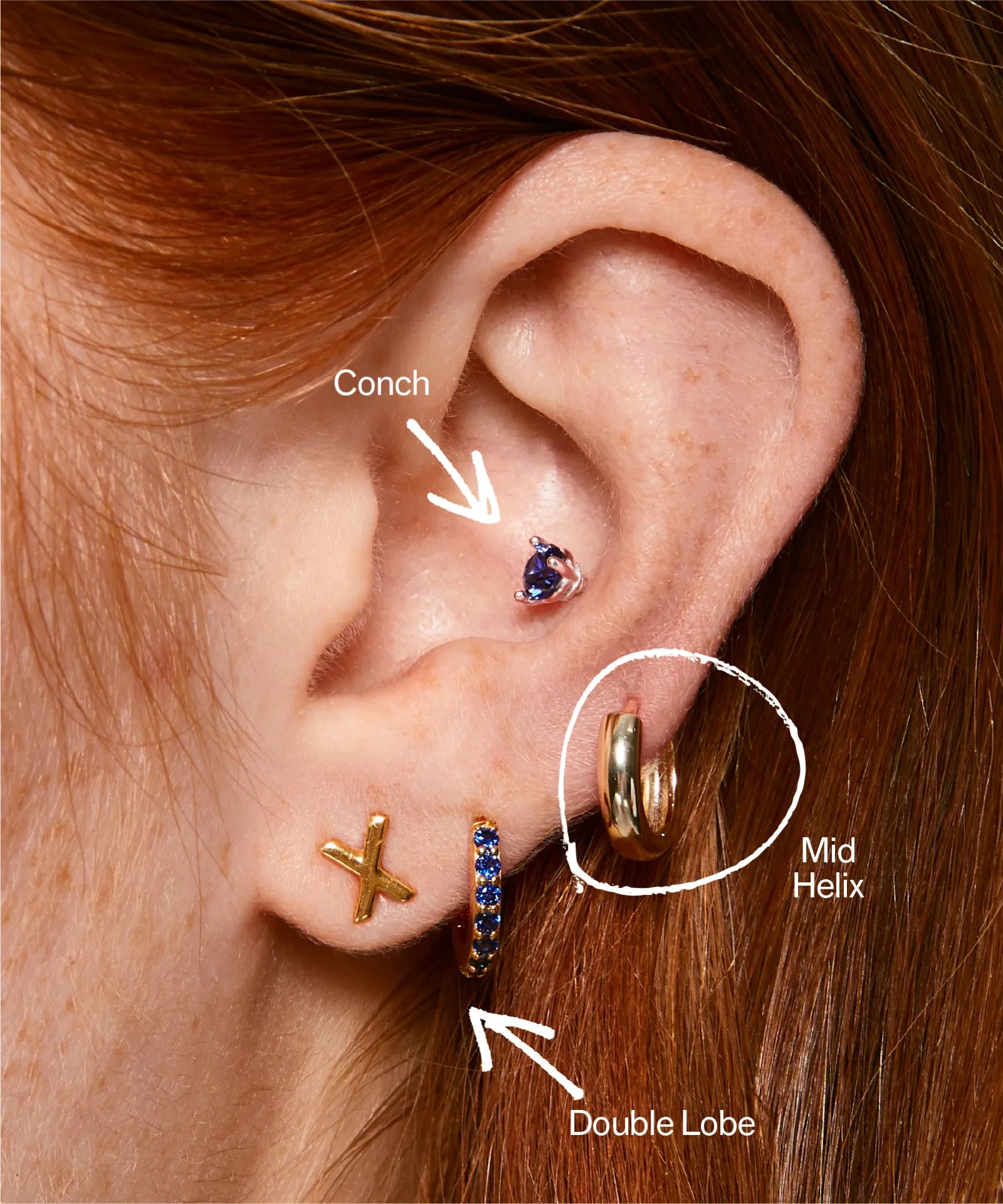 Conch Piercing and Jewelry Types to Go With It – Blingvine