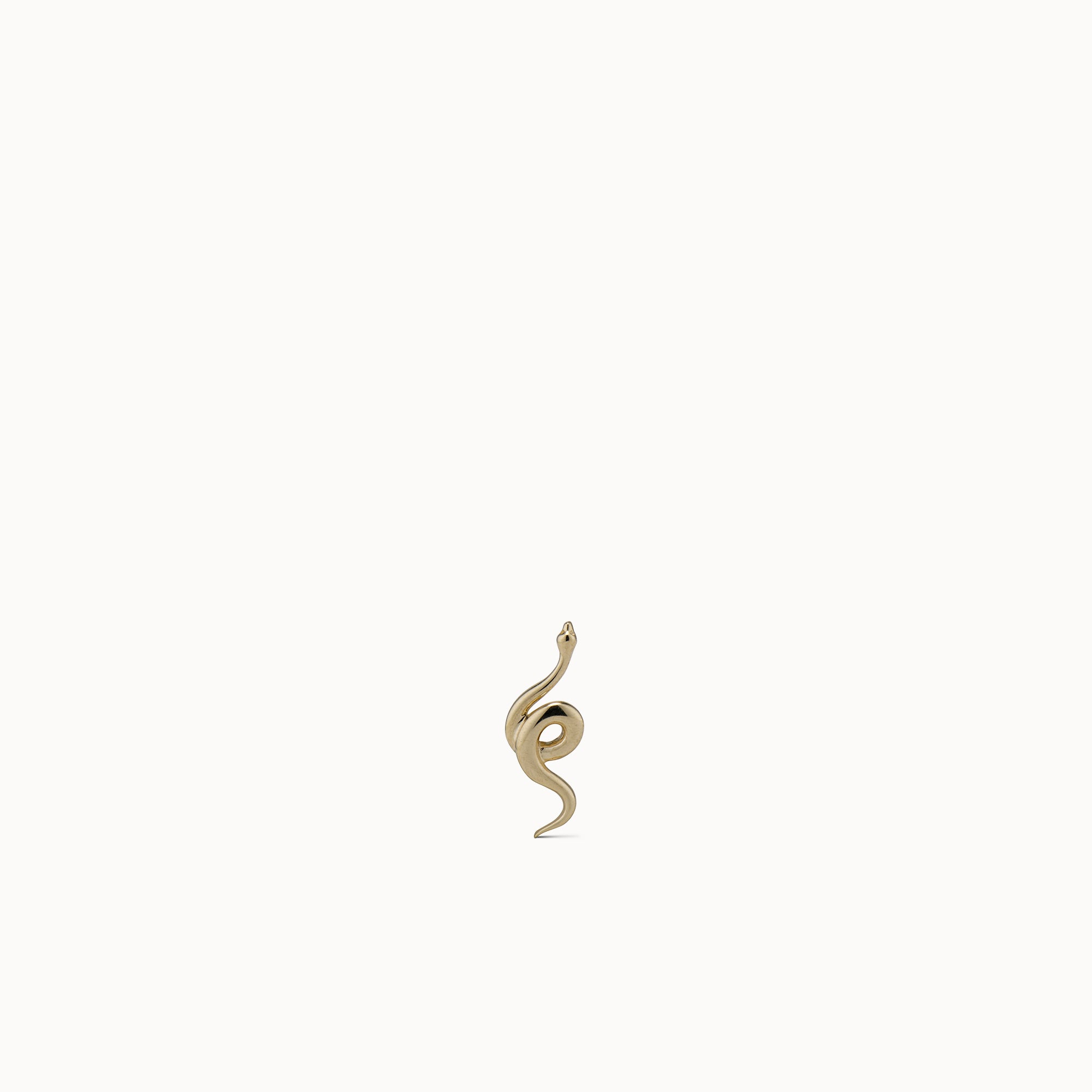 14K Gold Snake Hypoallergenic Earrings | Rowan