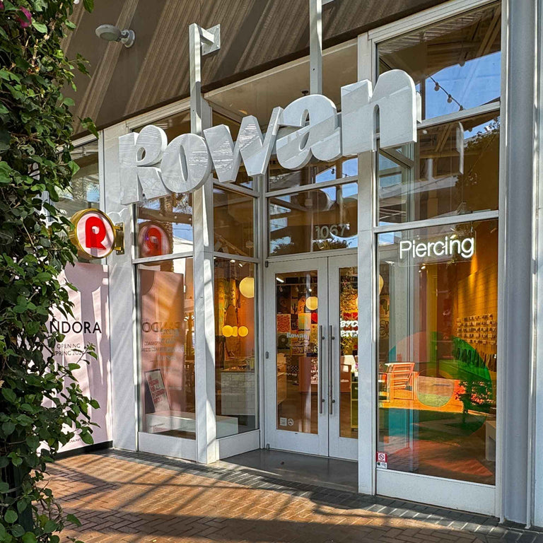 Exterior of Rowan ear-piercing studio in Tempe, Arizona.