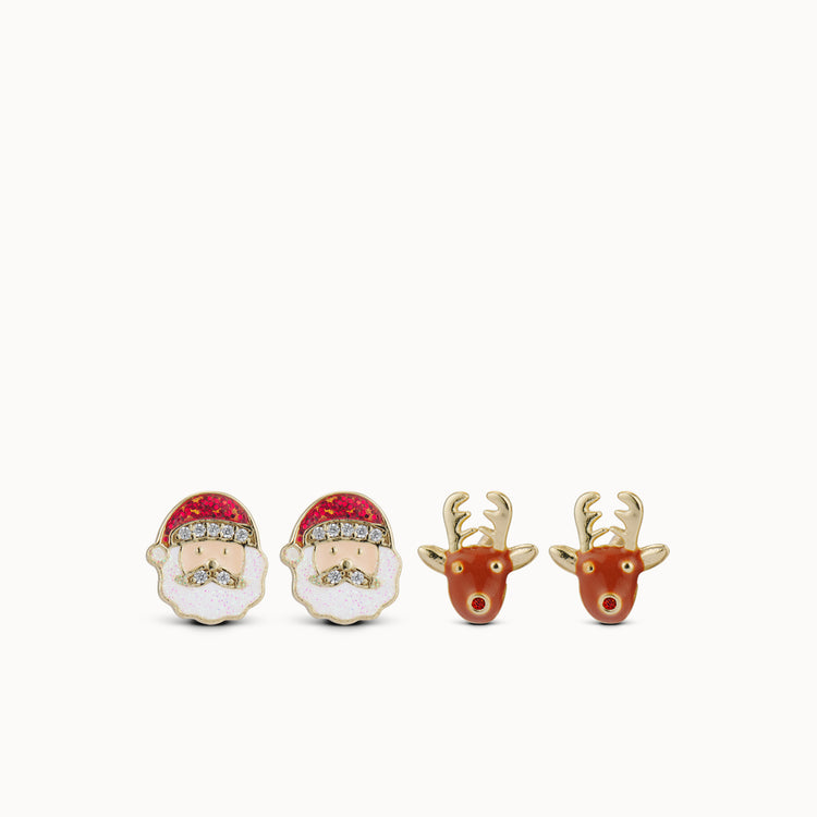 Santa & Rudolph Set