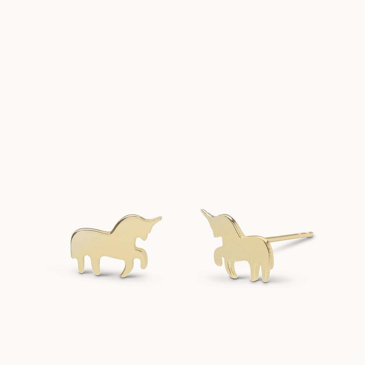 Unicorn Stud Hypoallergenic Earrings | Rowan