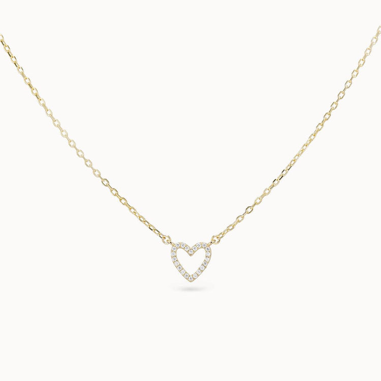 Kindhearted CZ Necklace