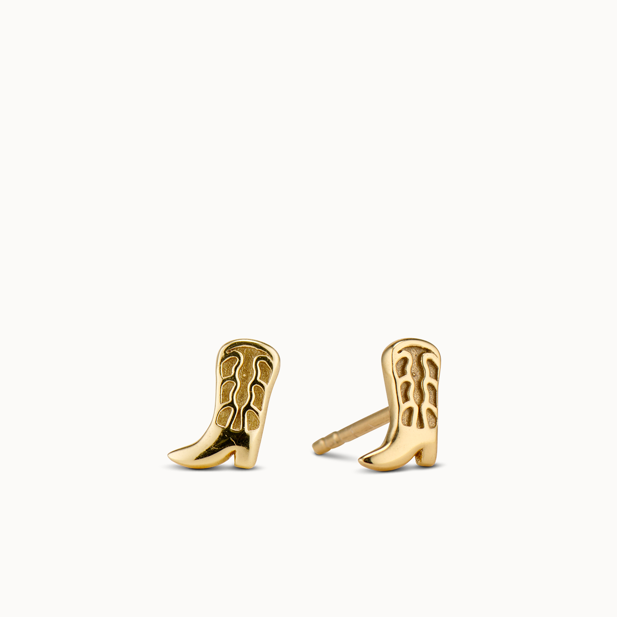 Cowboy Boot Stud Hypoallergenic Earrings | Rowan