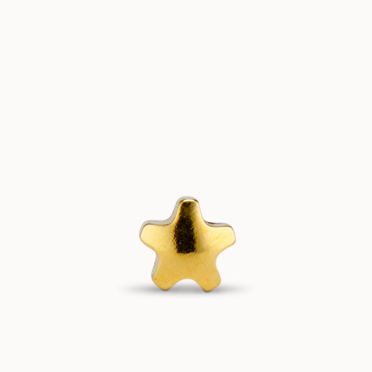 NGF Gold Plated 4mm Star